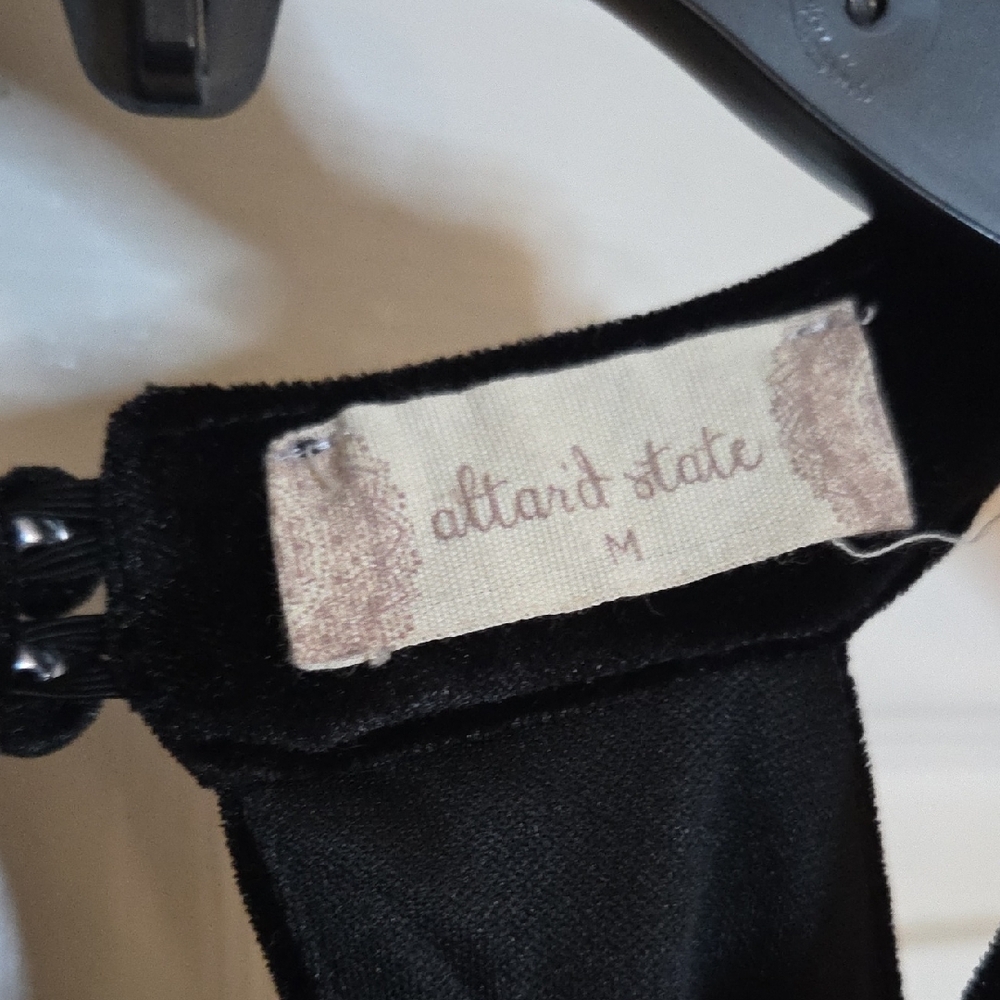 Altar'd State Black Backless Dress - Picture 2 of 5